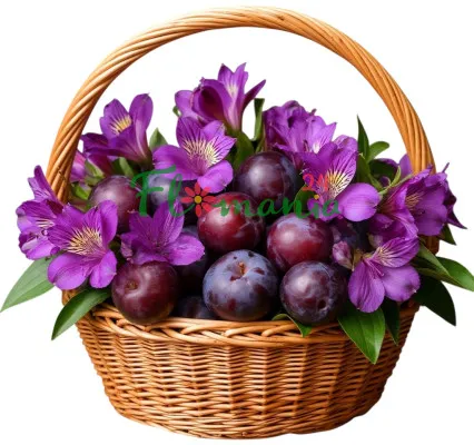 Сливовая корзинка